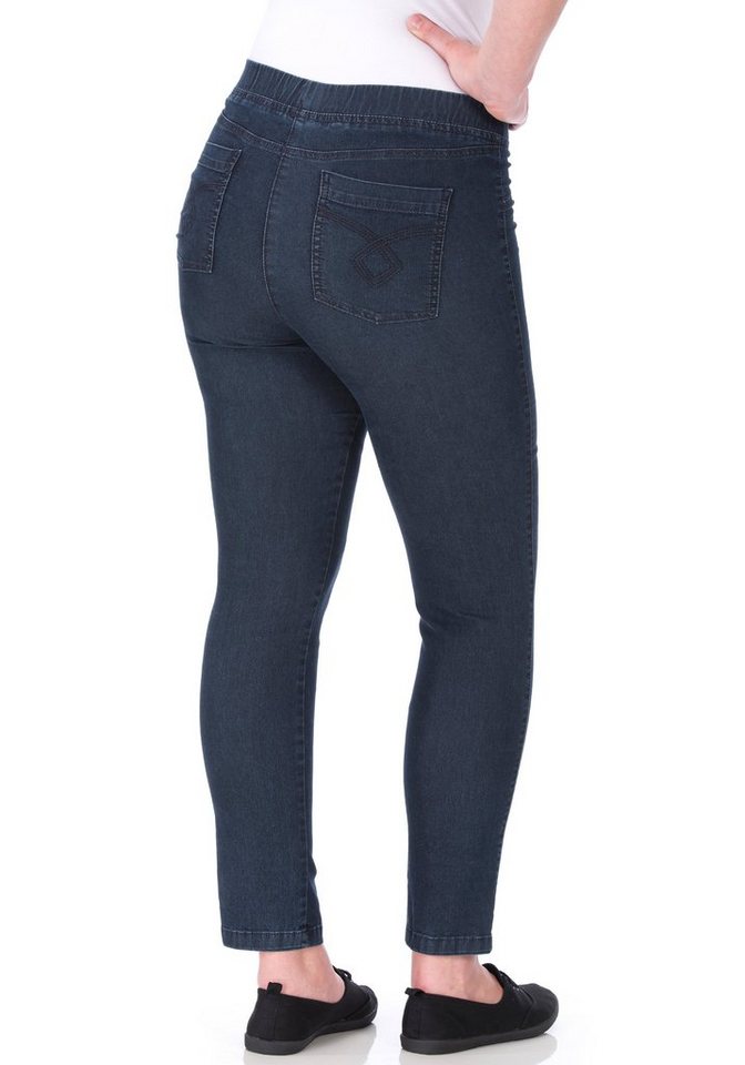 KjBRAND Jeansjeggings JENNY angenehm weiche Quer-Stretch Qualität von KjBRAND