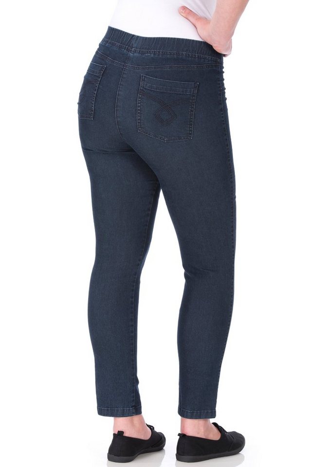 KjBRAND Jeansjeggings JENNY angenehm weiche Quer-Stretch Qualiät von KjBRAND