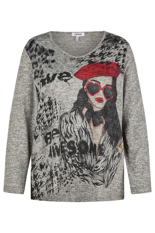 KjBRAND Langarmshirt Da.-Shirt SHIRT von KjBRAND