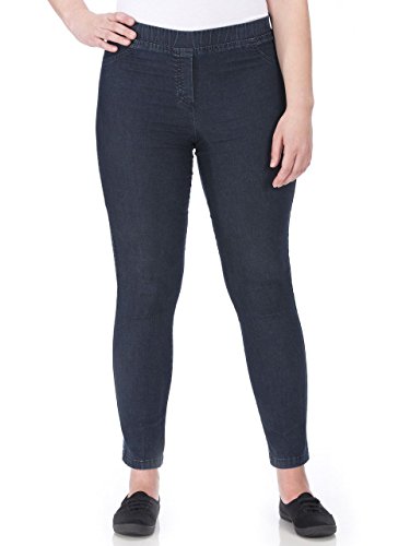 KjBrand 23473-6244 606 Jenny Damen Jeggings schmal geschnitten Five-Pocke-Form, Groesse 50, dunkelblau Denim von KjBrand