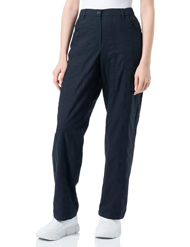 KjBRAND Damen Babsie-23020-7615-801-44K Hose, schwarz gestreift, 44 Plus Kurze Schlauch von KjBrand