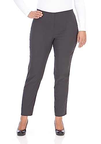 KjBRAND Susie XS Ankle knöchellange Schlupfbund-Damenhose in Stretch-Bengaline in anthrazit KjBRAND Susie XS Ankle knöchellange Schlupfbund-Damenhose in Stretch-Bengaline in anthrazit von KjBrand
