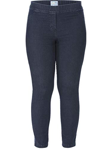 KjBrand 23473-6244 606 Jenny Damen Jeggings schmal geschnitten Five-Pocke-Form, Groesse 48K, dunkelblau denim von KjBrand