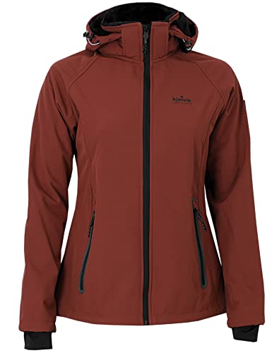 Kjelvik Damen Softshelljacke Zanne Outdoorjacke (46, Brown) von Kjelvik