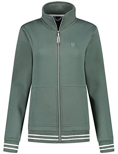 Kjelvik Damen Sweat Fleecejacke Cecile Gr.38 balsam grün von Kjelvik