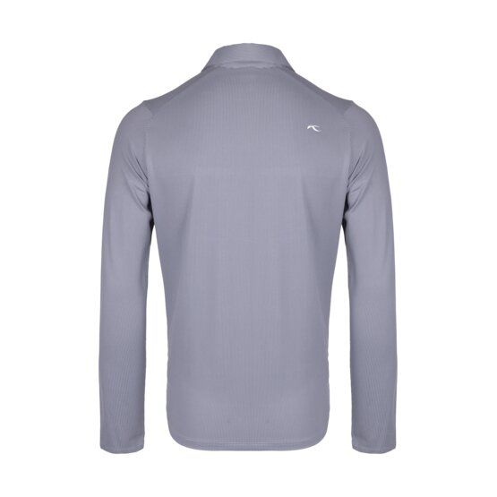 Kjus Ashton Langarm Polo hellgrau von Kjus