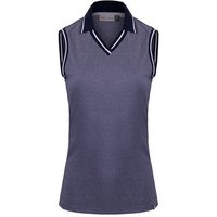 Kjus Bailey V-Neck ohne Arm Polo navy von Kjus