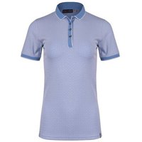 Kjus Ella Structure Halbarm Polo blau von Kjus