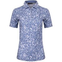 Kjus Enya Printed Halbarm Polo hellblau von Kjus