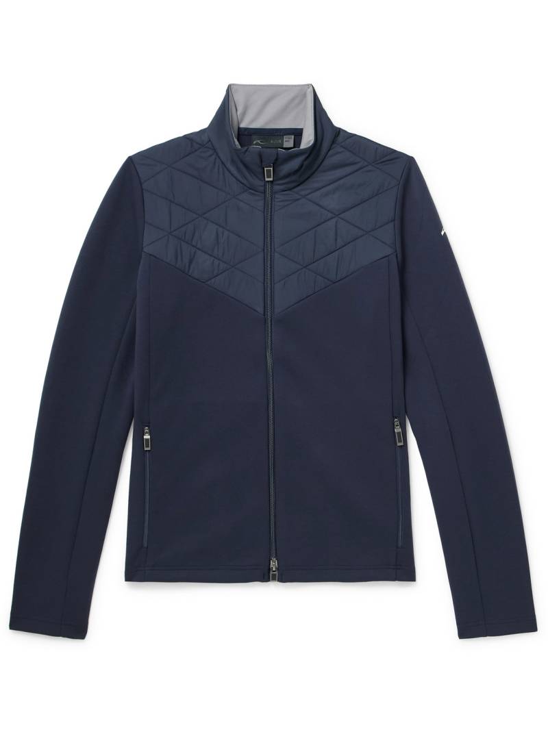 Kjus - Formula Quilted Shell-Trimmed Tech-Jersey Jacket - Men - Blue - IT 54 von Kjus