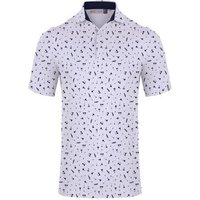 Kjus Golfer Halbarm Polo weiß von Kjus