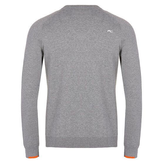 Kjus Kirk V-Neck 2.0 Pullover Strick grau von Kjus
