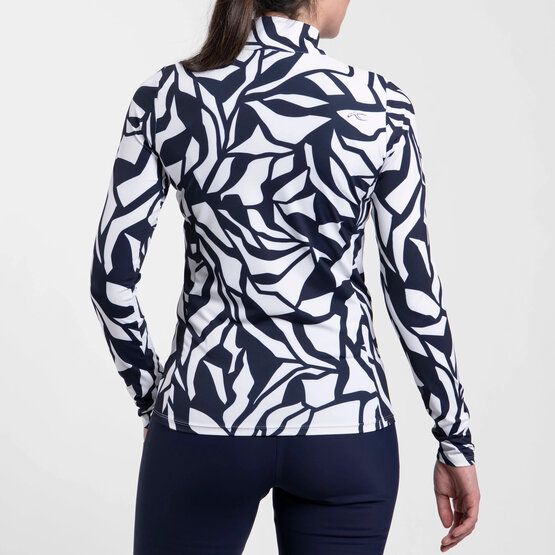 Kjus Motion Print Half-Zip Stretch Unterzieher navy von Kjus