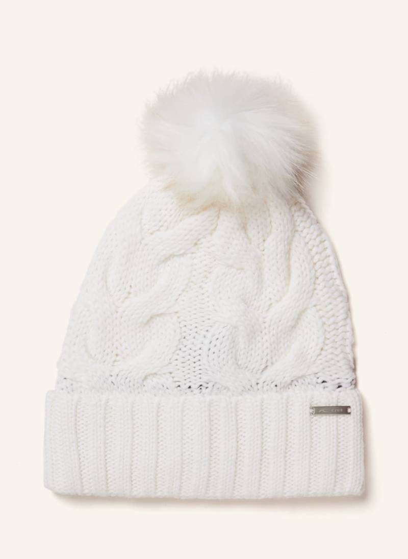 Kjus Mütze Pom Mit Kunstfell weiss von Kjus