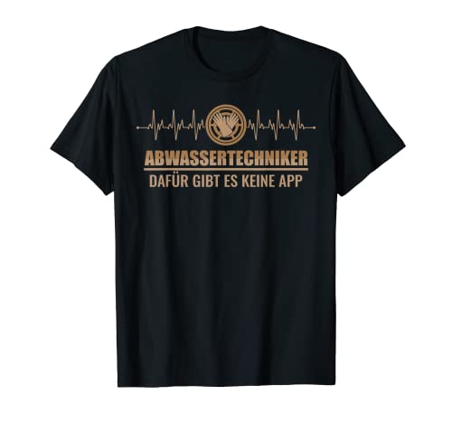 Herren Abwassertechniker Herzschlag Spruch Abwasser Kläranlage T-Shirt Herren Abwassertechniker Herzschlag Spruch Abwasser Kläranlage T-Shirt von Klärwerk Abwassertechnik Designs