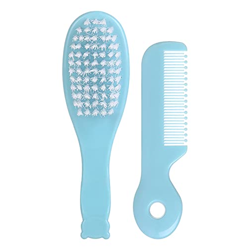 Baby-Haarbürste, Haarkamm-Set, Kleinkinder, Badebürste für Neugeborene, Kopfmassagegerät, Bürste, Säuglings-Haarpflege, Kamm, Badebürste Baby-Haarbürste, Haarkamm-Set, Kleinkinder, Badebürste für Neugeborene, Kopfmassagegerät, Bürste, Säuglings-Haarpflege, Kamm, Badebürste von Klaisy
