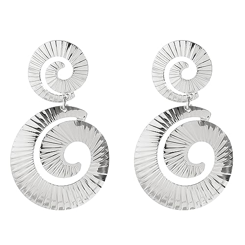 Elegante Metallohrohrschstene Stilvolle Einzigartige Ohrringe Eisentextur Metallgewinde Ohrringe Stollen Geschenk Für Frauen Girl Conch Elegante Metallohrohrschstene Stilvolle Einzigartige Ohrringe Eisentextur Metallgewinde Ohrringe Stollen Geschenk Für Frauen Girl Conch von Klaisy