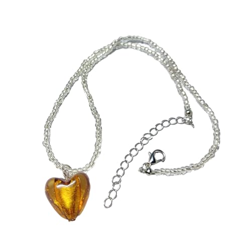 Gothic-Herz-Perlen-Halskette für Damen und Mädchen, ästhetisches Halsband, Schlüsselbeinkette, Party-Schmuck, Zubehör, Choker-Halskette Gothic-Herz-Perlen-Halskette für Damen und Mädchen, ästhetisches Halsband, Schlüsselbeinkette, Party-Schmuck, Zubehör, Choker-Halskette von Klaisy