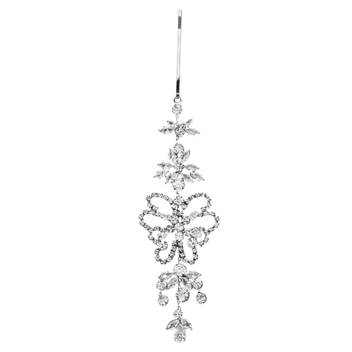Haarspange für Damen, mit Strasssteinen, Augenbogen-Anhänger, elegante Stirnkette, elegante Haarspange, modische Haarnadel Haarspange für Damen, mit Strasssteinen, Augenbogen-Anhänger, elegante Stirnkette, elegante Haarspange, modische Haarnadel von Klaisy