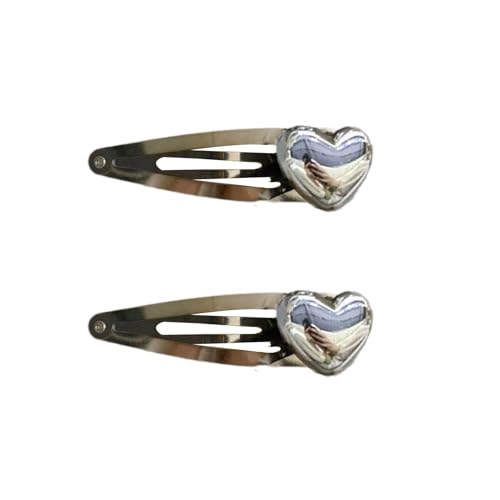 Haarspangen mit Schleife, herzförmig, bunte Schmetterlings-Haarspangen, dekorative Haarnadeln, Ornament für Frauen und Mädchen, Haarschmuck für Frauen, 2 Stück Haarspangen mit Schleife, herzförmig, bunte Schmetterlings-Haarspangen, dekorative Haarnadeln, Ornament für Frauen und Mädchen, Haarschmuck für Frauen, 2 Stück von Klaisy