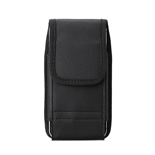 Handy-Gürteltasche für Herren, mit Gürtelclip, Hüfttasche, Outdoor-Sport, Handytasche, Schwarz , XXX-Large von Klaisy