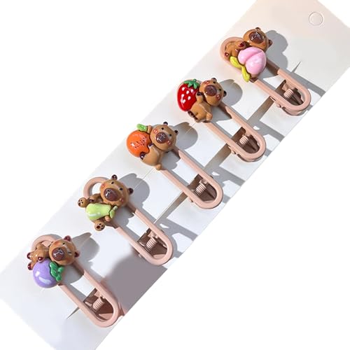 Kinder Haarnadel Haare Clip Capybaras Form Für Kinderbühne Tragen Adorchierbare Nagetiere 2000er Mädchen Kopfschmuck Kinder Haarnadel Haare Clip Capybaras Form Für Kinderbühne Tragen Adorchierbare Nagetiere 2000er Mädchen Kopfschmuck von Klaisy