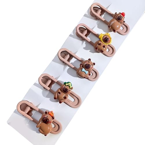 Kinder Haarnadel Haare Clip Capybaras Form Für Kinderbühne Tragen Adorchierbare Nagetiere 2000er Mädchen Kopfschmuck Kinder Haarnadel Haare Clip Capybaras Form Für Kinderbühne Tragen Adorchierbare Nagetiere 2000er Mädchen Kopfschmuck von Klaisy