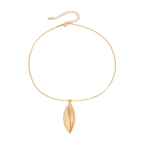 Klaisy Delicate Waterdrops Pendell Halskette Metall Neckkette Weibliche Temperament Schlüsselbein Kettenketten Schmuckzubehör Für Jede Gelegenheit Hochzeitshalskette von Klaisy