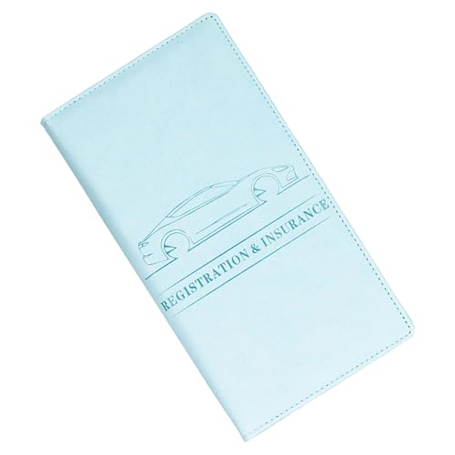 Klaisy Kfz-Halterung für Zulassungs- und Versicherungskarten, Handschuhfach-Organizer, Innenzubehör für Dokumente, Karten, Auto-Dokumentenhalter, hellblau, One Size Klaisy Kfz-Halterung für Zulassungs- und Versicherungskarten, Handschuhfach-Organizer, Innenzubehör für Dokumente, Karten, Auto-Dokumentenhalter, hellblau, One Size von Klaisy