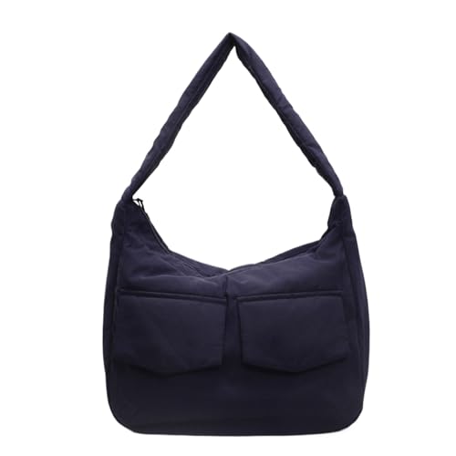 Klaisy Lässige Nylon-Umhängetasche für Damen und Herren, geräumiges Design, Umhängetasche, ideal für Schule oder Büro, unverzichtbare Nylontasche, B, One Size von Klaisy