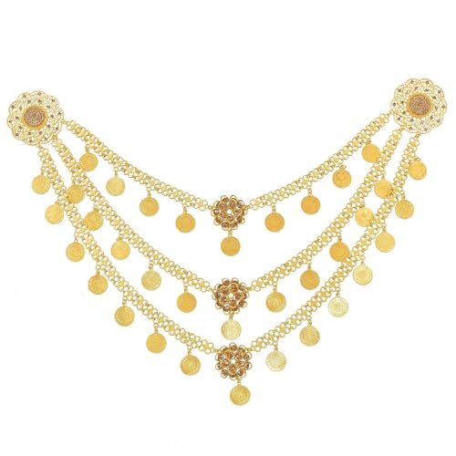 Klaisy Mehrschichtige Halskette mit Münzquasten aus Legierung, Schulter-Accessoire für modebewusste Frauen, suchen einzigartige Stile, trendiger Damenschmuck, Einheitsgröße, Wie beschrieben, Wie Klaisy Mehrschichtige Halskette mit Münzquasten aus Legierung, Schulter-Accessoire für modebewusste Frauen, suchen einzigartige Stile, trendiger Damenschmuck, Einheitsgröße, Wie beschrieben, Wie von Klaisy