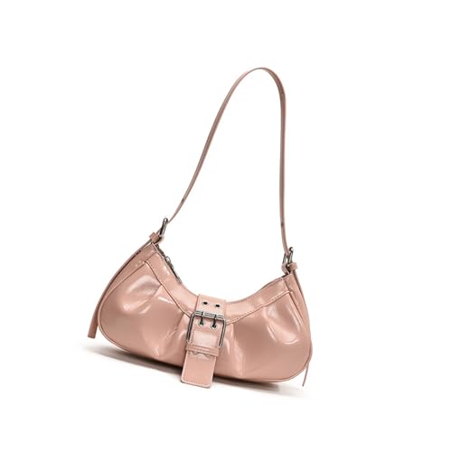 Klaisy Plissierte Unterarm-Geldbörse für Damen, Crossbody-Tasche, stilvolle Schultertasche, trendig, Pendeln, Retro-Achselhöhle, Retro, Unterarm-Geldbörse, plissiert, Crossbody, B, One Size von Klaisy
