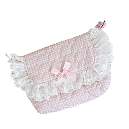 Klaisy Spitzen-Federmäppchen, Crossbody-Tasche mit abnehmbarem Schultergurt, große Kapazität, Baumwolletui für den täglichen Essential-Baumwoll-Organizer, a von Klaisy