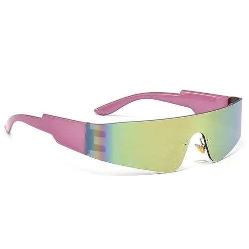 Klaisy Stilvolle, moderne, sportliche Sonnenbrille, Foto-Requisiten, futuristische Farbtöne, Trendsetter, moderne Farbtöne, Hipster-Kostüm, Weltraum-Sonnenbrille, B Klaisy Stilvolle, moderne, sportliche Sonnenbrille, Foto-Requisiten, futuristische Farbtöne, Trendsetter, moderne Farbtöne, Hipster-Kostüm, Weltraum-Sonnenbrille, B von Klaisy