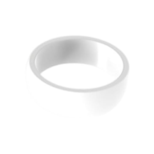 Klaisy Stilvoller, mehrfarbiger Silikonring, leichter Schmuck, schweißfest, Unisex-Sportring, Fingerschmuck für Damen und Herren, modischer Silikonring, Weiß, Wie beschrieben, Wie beschrieben von Klaisy