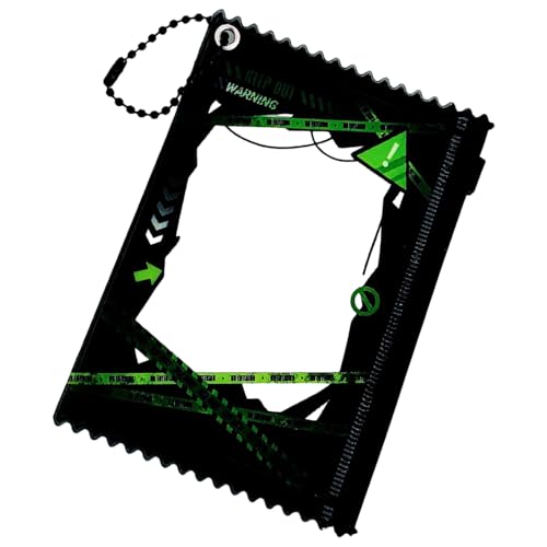 Klaisy Tragbares 7,6 cm großes Kartenetui für einfachen Zugang zu verschiedenen Anlässen wie Schule oder Arbeit, Studentenkartenhalter, grün, Mass Beauty von Klaisy