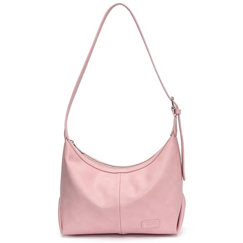 Klaisy Umhängetasche aus PU-Leder für Damen, einfache Kuriertasche, große Kapazität, Schultertasche, modisch, Einkaufen, Pendeln, Damen, Schultertasche, große Kapazität, trendiges Pendeln für Reisen von Klaisy