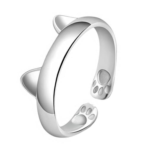 Klaisy Verstellbare Katzenohren Tierfinger Ringe Süße Katzenpfoten Finger Ringe Frauen Mädchen Modeartikel Geeignet Für Geschenke Die Ein Verstellbares Thema Geben Klaisy Verstellbare Katzenohren Tierfinger Ringe Süße Katzenpfoten Finger Ringe Frauen Mädchen Modeartikel Geeignet Für Geschenke Die Ein Verstellbares Thema Geben von Klaisy