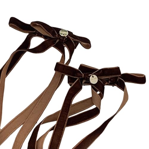 Klaisy Vintage Velvets Bowknot Haarclip Ribbon Haarnadeln Mode Süße Seitenklammern Kopfschmuck Haarzubehör Party Schmuck Mode Süße Seiten Clips Klaisy Vintage Velvets Bowknot Haarclip Ribbon Haarnadeln Mode Süße Seitenklammern Kopfschmuck Haarzubehör Party Schmuck Mode Süße Seiten Clips von Klaisy