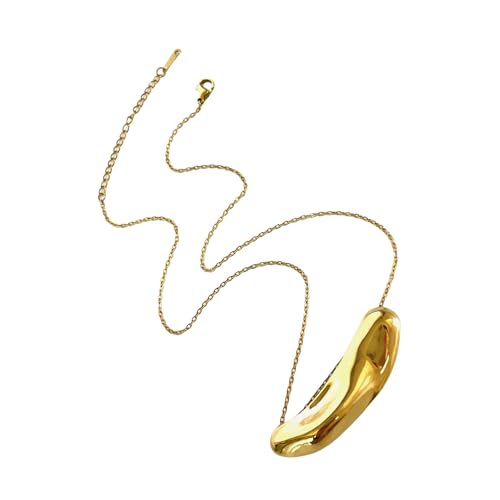 Klaisy Zeitgenössische Layering-Halskette, Edelstahl, Halsschmuck, modische Halskette, Geschenk, Temperament, weiblicher Halsschmuck, modischer Edelstahl-Stern-Halskette, Einheitsgröße, Wie von Klaisy