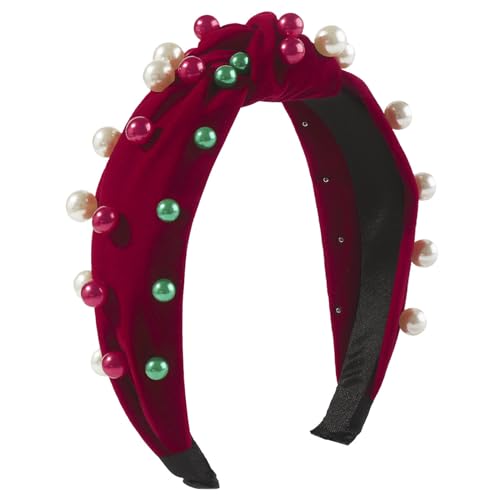 Knoten-Stirnband mit breiter Krempe, zartes Weihnachts-Stirnband, Anti-Rutsch-Stirnbänder, süße Mädchen, Foto-Stirnband, Gesichtswäsche für Frauen, Großpackung Knoten-Stirnband mit breiter Krempe, zartes Weihnachts-Stirnband, Anti-Rutsch-Stirnbänder, süße Mädchen, Foto-Stirnband, Gesichtswäsche für Frauen, Großpackung von Klaisy