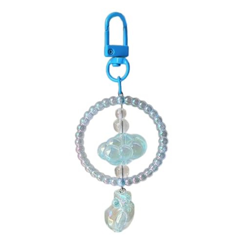 Luminöser Perlenschlüsselkette Delicate Crown Heart Keyring Für Bag Rucksack Telefon Zauber Luminöser Perlenschlüsselkette Delicate Crown Heart Keyring Für Bag Rucksack Telefon Zauber von Klaisy