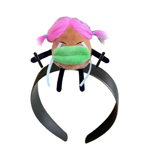 Lustiges geflochtenes Puppen-Haarband, Haarnadel, Gesichtsrequisiten, Bühnenauftritte, Stirnband, Haar-Accessoire für Partys und den täglichen Gebrauch, Puppenhaarband von Klaisy