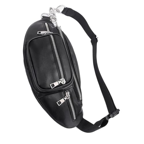 Multifunktionale Gürteltasche, verstellbarer Riemen und kompakte Aufbewahrung, Schultertasche, Crossbody-Tasche für unverzichtbare, modische Hüfttasche mit mehreren Fächern von Klaisy