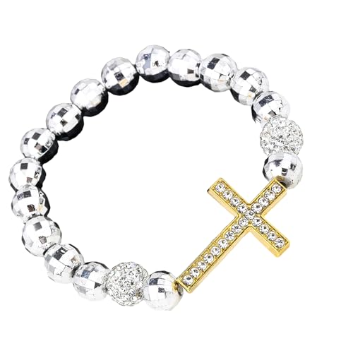 Religiöser Anhänger aus flexiblem Gummiband mit strukturierten Stein-Details, geeignet für legere oder formelle Anlässe, religiöse Metallperlen, Einheitsgröße, Wie beschrieben Religiöser Anhänger aus flexiblem Gummiband mit strukturierten Stein-Details, geeignet für legere oder formelle Anlässe, religiöse Metallperlen, Einheitsgröße, Wie beschrieben von Klaisy