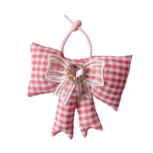Stilvoller Bowknot-Anhänger, Schlüsselanhänger, modisches Handy-Charm-Accessoire für Taschen und Rucksäcke, stilvolles Taschenzubehör von Klaisy