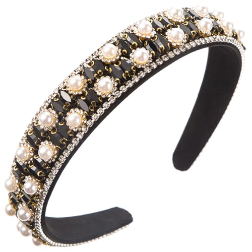 Strass-Stirnbänder für Damen, breite Krempe, Stirnbänder, Waschen, Stirnbänder, Teenager, Mädchen, Make-up, Haarband Strass-Stirnbänder für Damen, breite Krempe, Stirnbänder, Waschen, Stirnbänder, Teenager, Mädchen, Make-up, Haarband von Klaisy