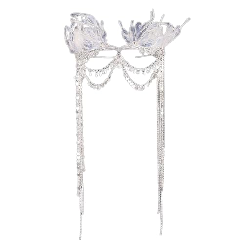 Verstellbarer Fransen-Kopfschmuck, einzigartige Quasten, Haarband, Haarnadel-Zubehör für Hochzeiten und Versammlungen, verstellbare Haarnadel Verstellbarer Fransen-Kopfschmuck, einzigartige Quasten, Haarband, Haarnadel-Zubehör für Hochzeiten und Versammlungen, verstellbare Haarnadel von Klaisy