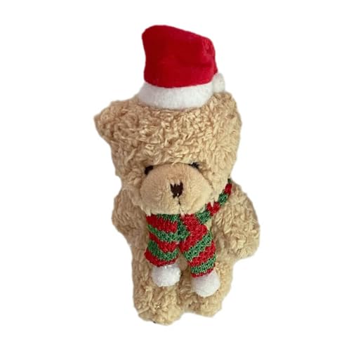 Weihnachtsbären Ornament Niedliche Weihnachtsdekor Weihnachtsbaum Anhänger Feine Handwerkskunst Verstellbare Pose Bear Charme Für Kinder Anhänger von Klaisy