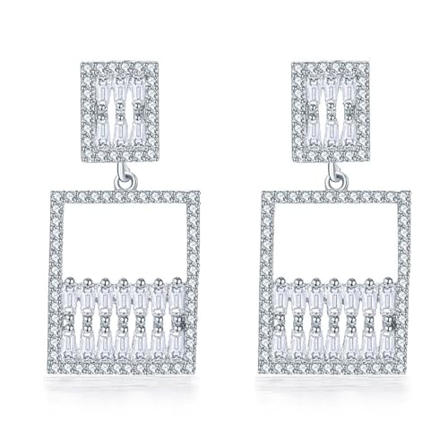 Zirkonia Ohrringe Trendy Studs Anhänger für jugendliche Profis und Modebegeisterte Elegante Ohrringe, Einheitsgröße, Wie beschrieben, Wie beschrieben von Klaisy